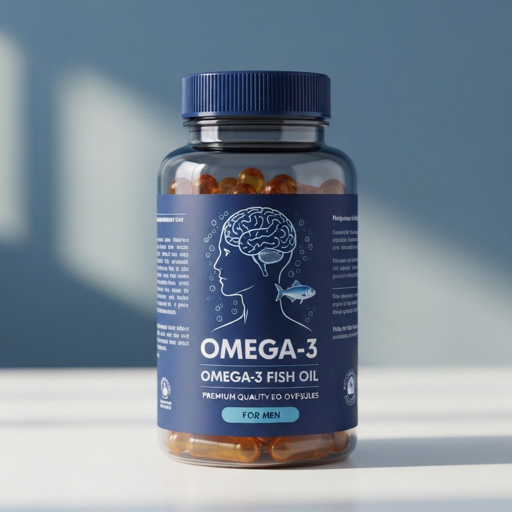 Omega-3 fish oil for men