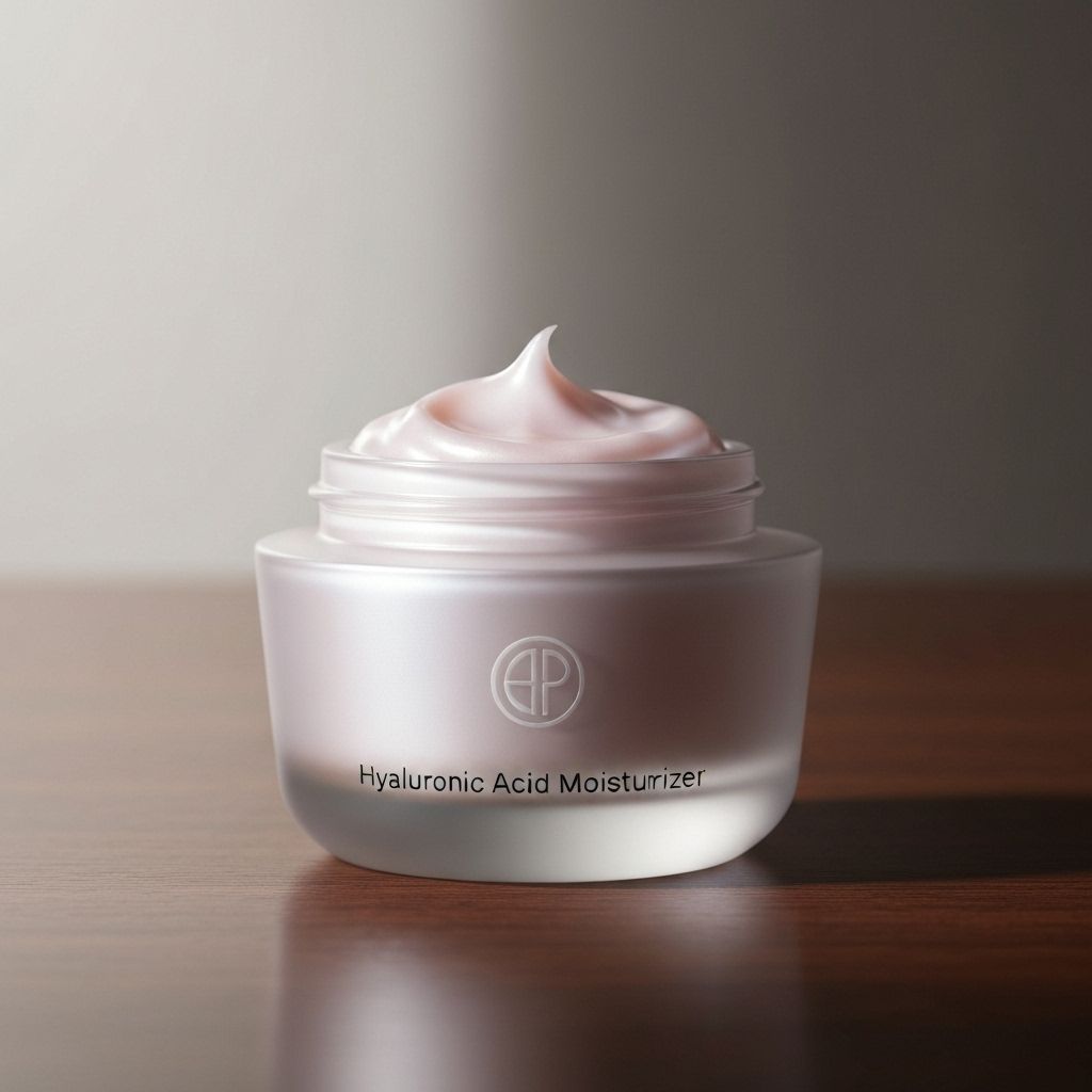 Hyaluronic acid face cream