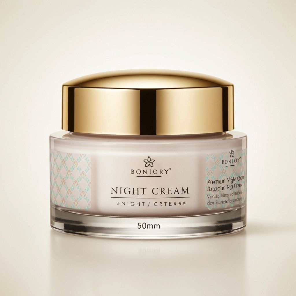 Night face cream for women